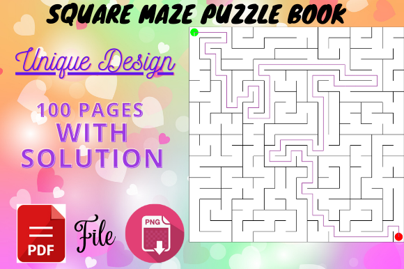 Boost Your KDP Business with Square Mazes