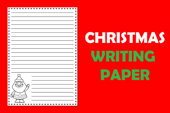 Christmas Writing Paper 02: A Festive Twist to Your Words