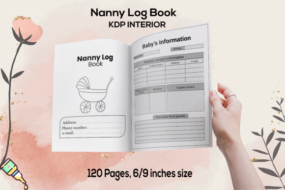 Efficient Nanny Log Book Interior, Vol 2