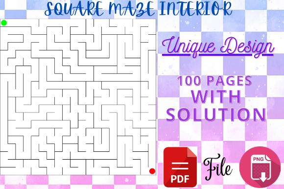 Explore Creative Puzzles with Square Maze KDP
