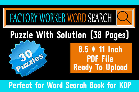 Explore Factory Worker Word Search Puzzles