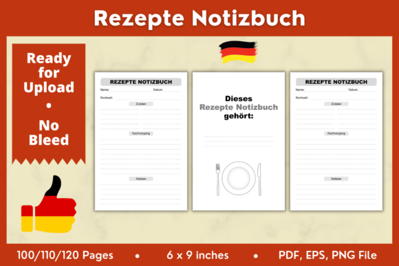 German Recipe Notebook KDP Interior 6x9: A Comprehensive Guide