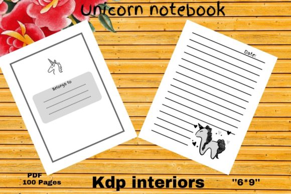 Strategic Use of Unicorn Theme Notebook Interiors for Enhanced Productivity and Creativity