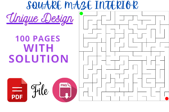Unlock Endless Fun with the KDP 50 Square Puzzles Activity Book